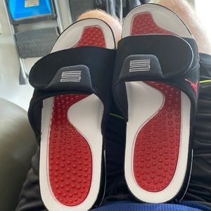 Retro Michael Jordan flip-flops